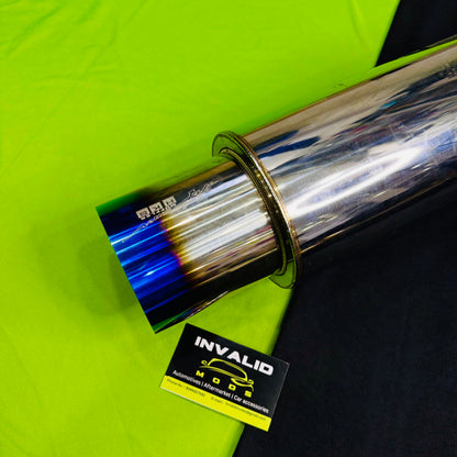 HKS Single Tip Free Flow Exhaust