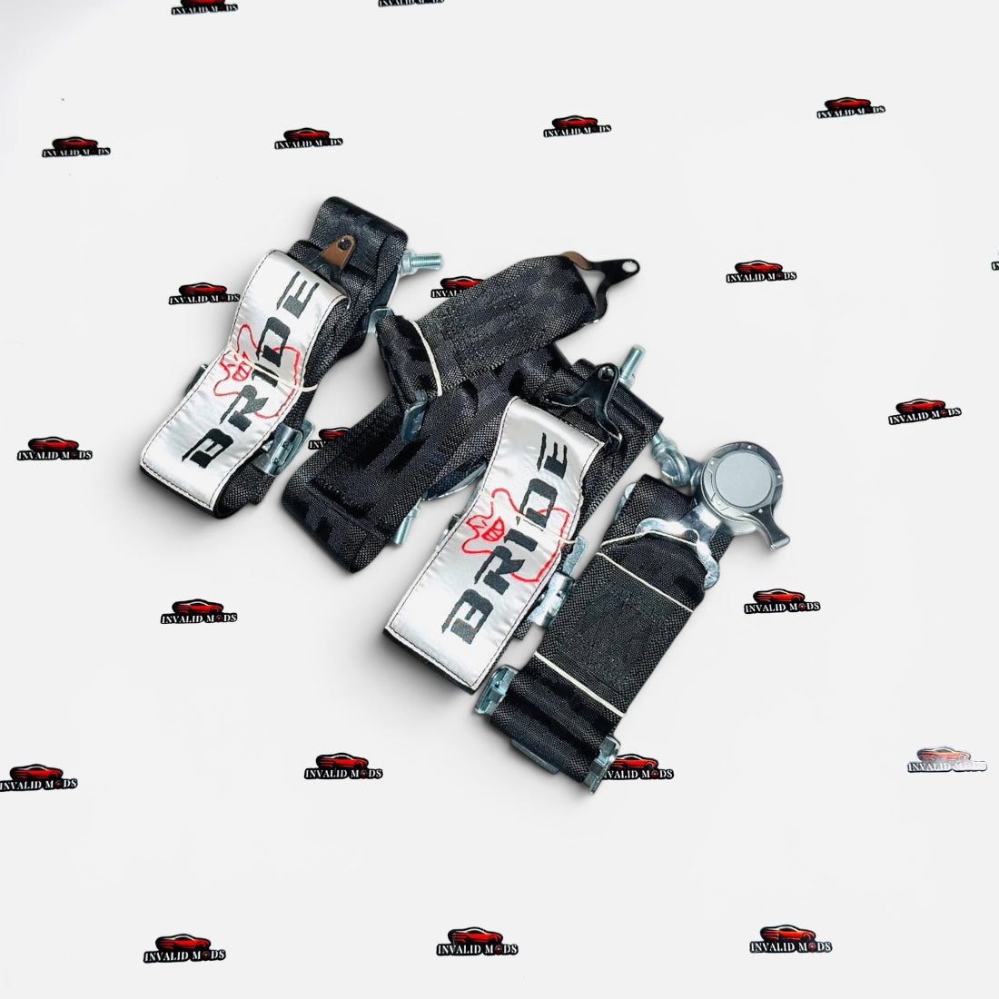 BRIDE 4-Point Racing Seat Belt Harness | Universal Performance Safety Harness for Cars