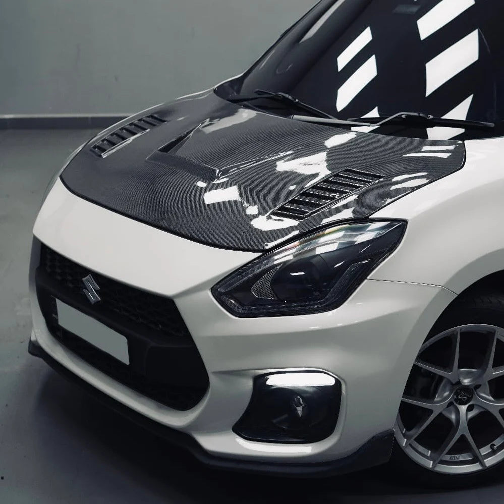 Suzuki Swift Carbon Fiber Hood (2018-2023) – Lightweight Performance Bonnet