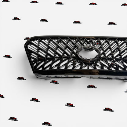 Toyota Innova Crysta Type 1 & Type 2 Lexus Style Front Grille | Gloss Black Front Grill Upgrade
