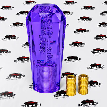 Bubble Crystal Cut Gear Knob Universal | Invalidmods