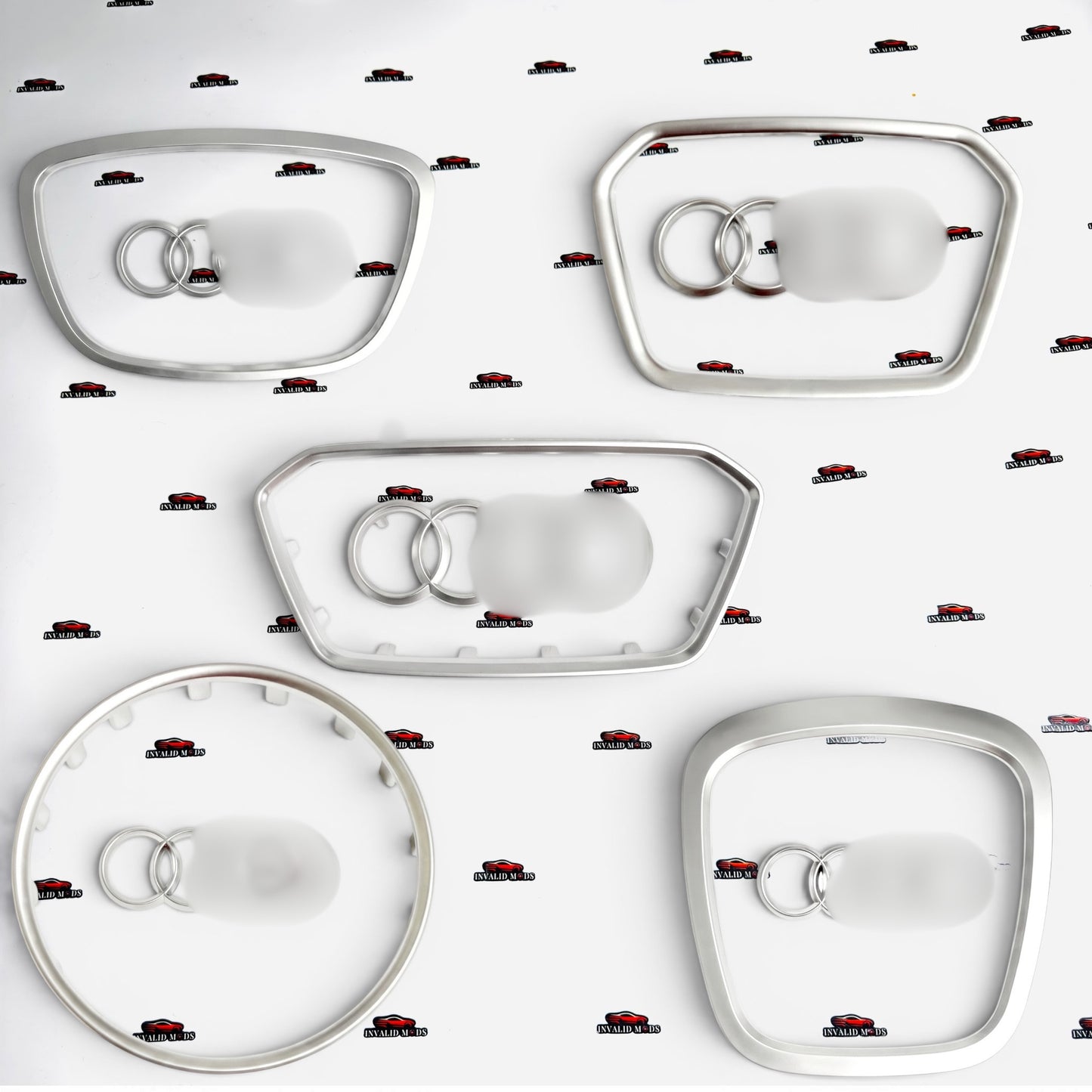 Audi Steering Wheel Trims – Premium Aftermarket Interior Styling Accents