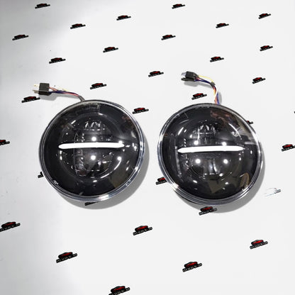 Mahindra Thar (2020+) LED Headlight Kit with DRL – 140W Aftermarket Upgrade