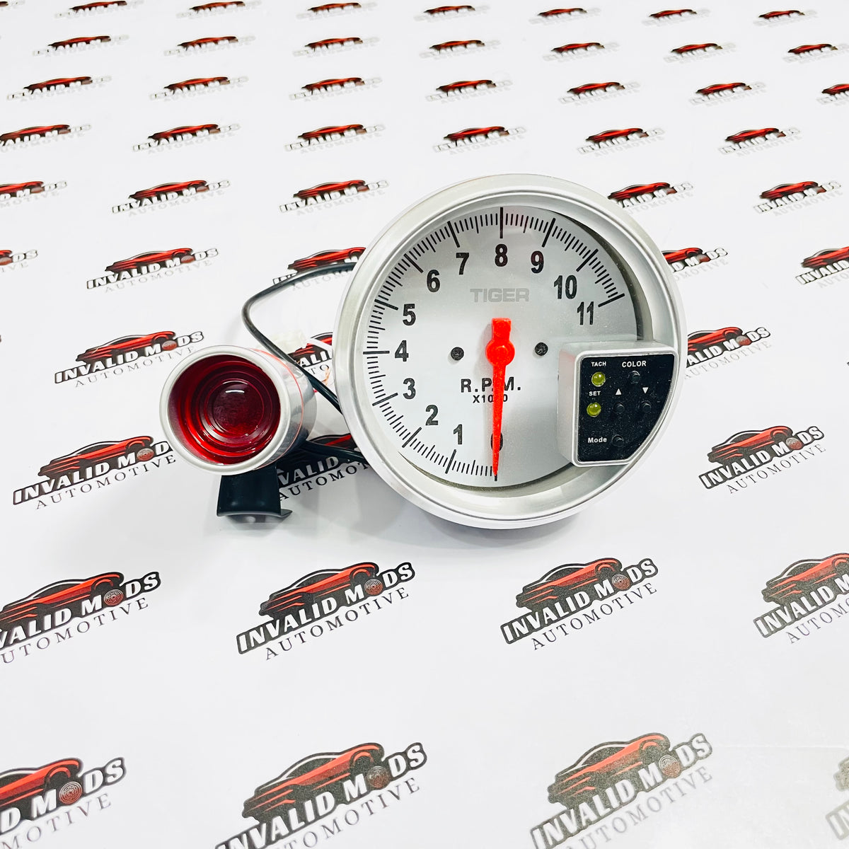 Tiger RPM Tachometer Gauge – Universal Racing Performance Meter