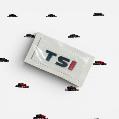 TSI Rear Emblem Sticker | OEM-Type Badge in Multiple Colour Options