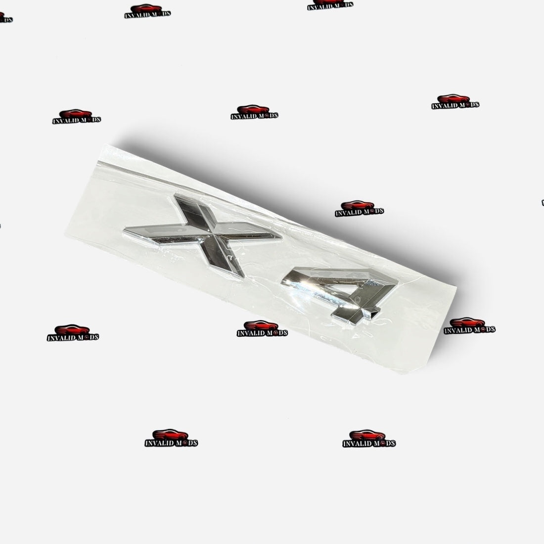 BMW X Series Rear Emblems | OEM Style Badge | Compatible with X1, X2, X3, X4, X5, X6 & X7