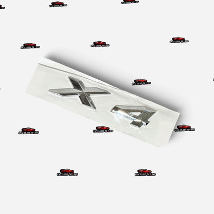 BMW X Series Rear Emblems | OEM Style Badge | Compatible with X1, X2, X3, X4, X5, X6 & X7