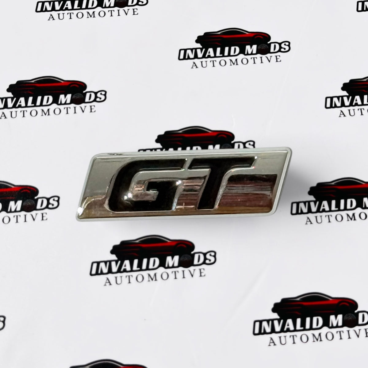 GT Emblem for Cars | Premium OEM-Inspired Badge