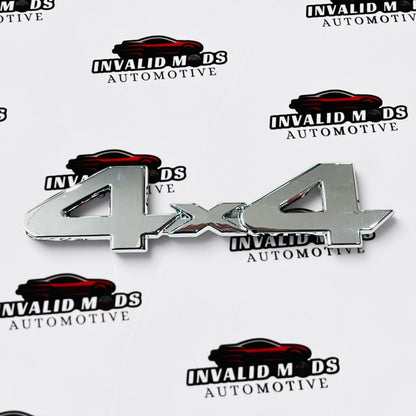 4x4 Off-Road Stickers for Cars & SUVs | Premium Quality Embelm