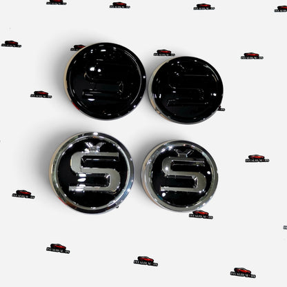 Skoda Logo Emblem Set | Front & Rear Custom Design | Premium Replacement Car Badges