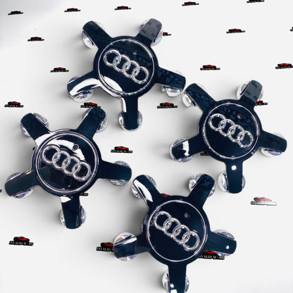 Audi Star Wheel Center Caps – Premium Aftermarket Replacement Set for Audi Wheels