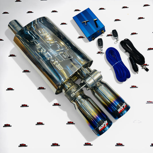 Borla Valvetronic Dual Tip Exhaust – Burnt Finish | Performance Aftermarket System