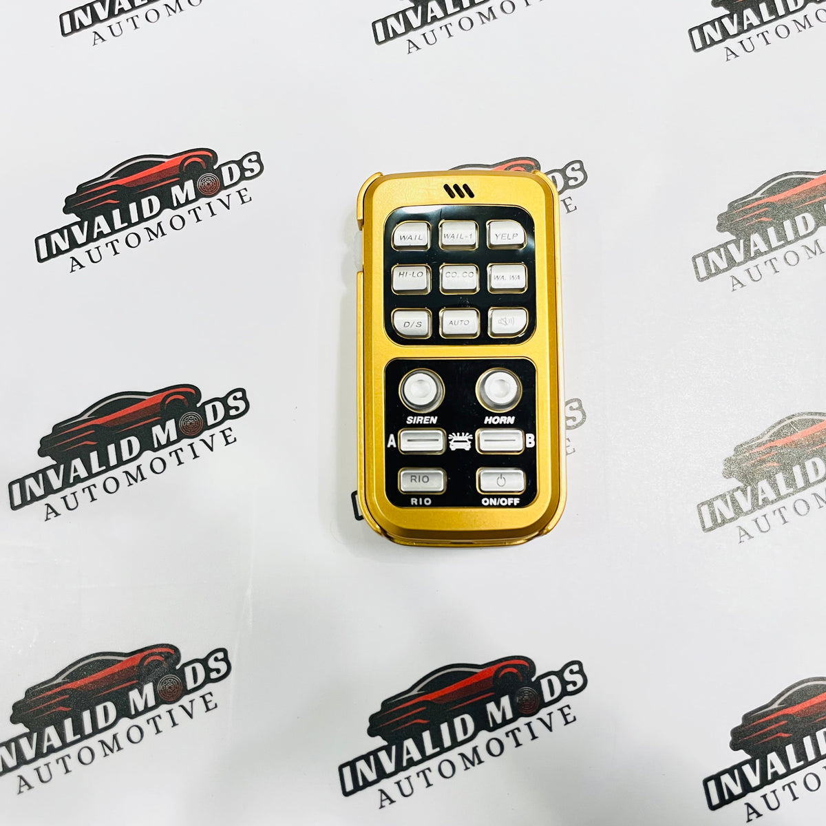 High-Power 200W Federal Siren with Remote Control for Emergency Vehicles