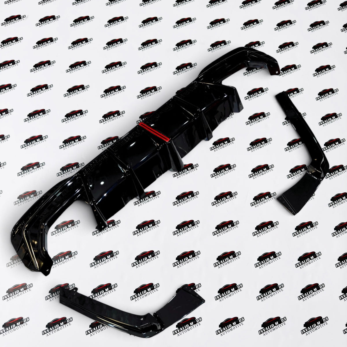 BMW 5 Series G30 & G38 Rear Diffuser with Canards | V-TEN Performance Upgrade
