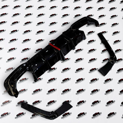 BMW 5 Series G30 & G38 Rear Diffuser with Canards | V-TEN Performance Upgrade
