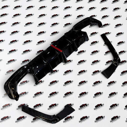 BMW 5 Series G30 & G38 Rear Diffuser with Canards | V-TEN Performance Upgrade