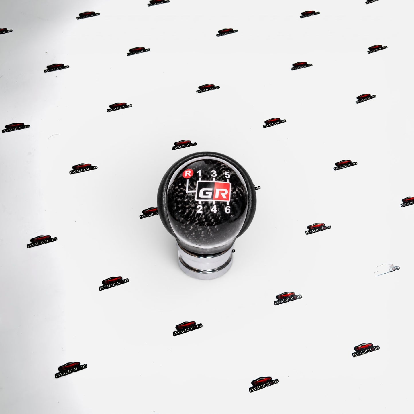 GR-Sports Gear Knob for Toyota Fortuner & Hilux | Original Carbon Fiber Finish
