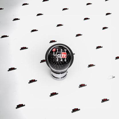 GR-Sports Gear Knob for Toyota Fortuner & Hilux | Original Carbon Fiber Finish