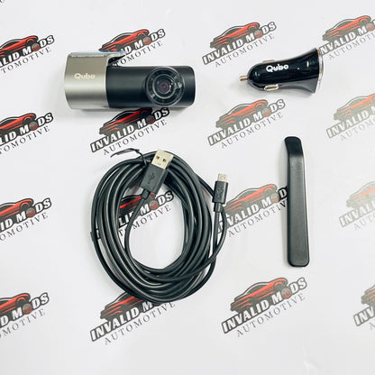 Qubo Smart Dash Cam Pro-Series 2K Quad HD Car Dash Camera