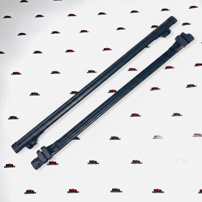 Roof Rack Cross Bars | Universal Adjustable Roof Rail Set for Cars & SUVs