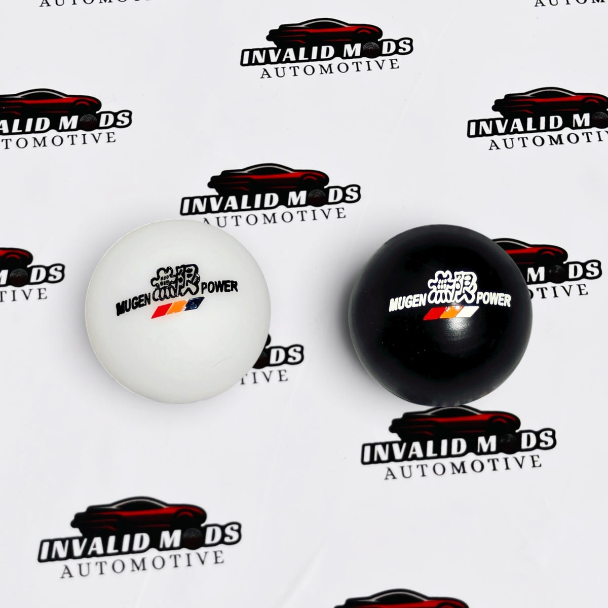 Mugen Power Round Ball Gear Knob | Universal Manual Shift Knob