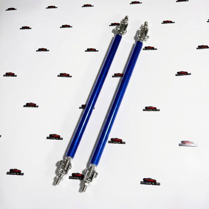 Universal Extendable Splitter Support Rods 20cm | Adjustable Front Bumper Struts