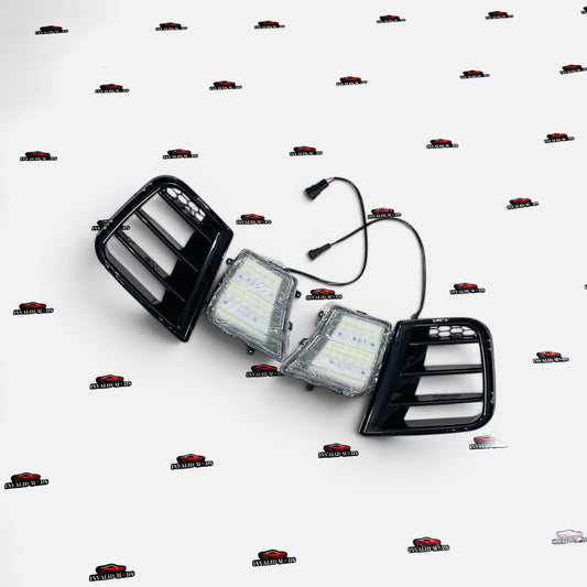 VW Polo WRC LED DRLs with Covers | Premium Daytime Running Lights