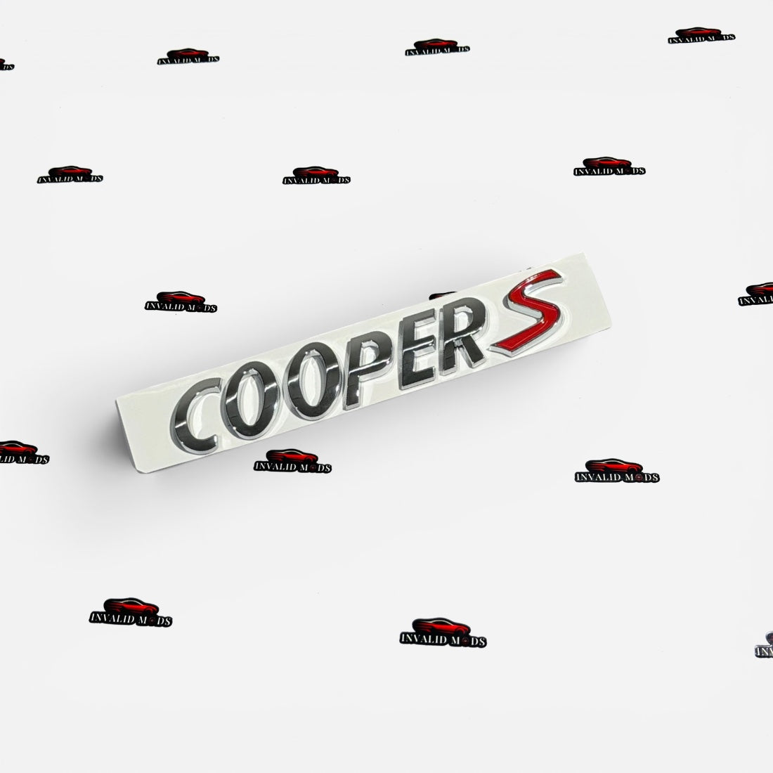 Mini Cooper S Rear Emblem Badge | OEM-Style Replacement Logo in 2 Color Options