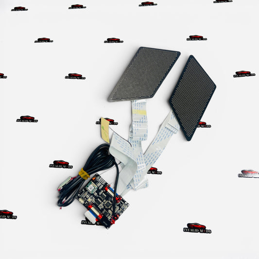 Digital Pixel LED Display Panel for Cars | Multi-Format Text, GIF & Image Support