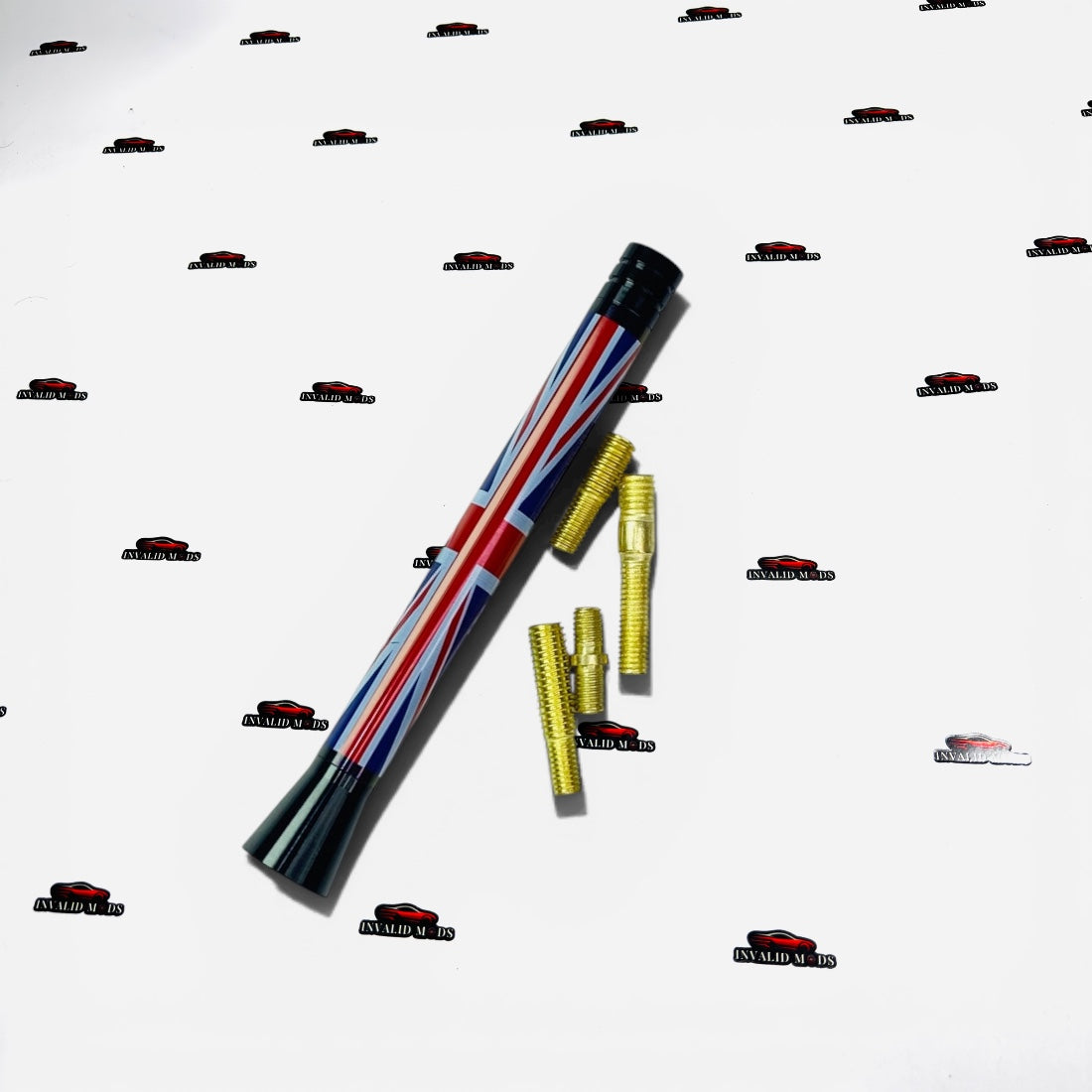 Universal Aluminium Car Antenna – Flag Design (Germany / UK)