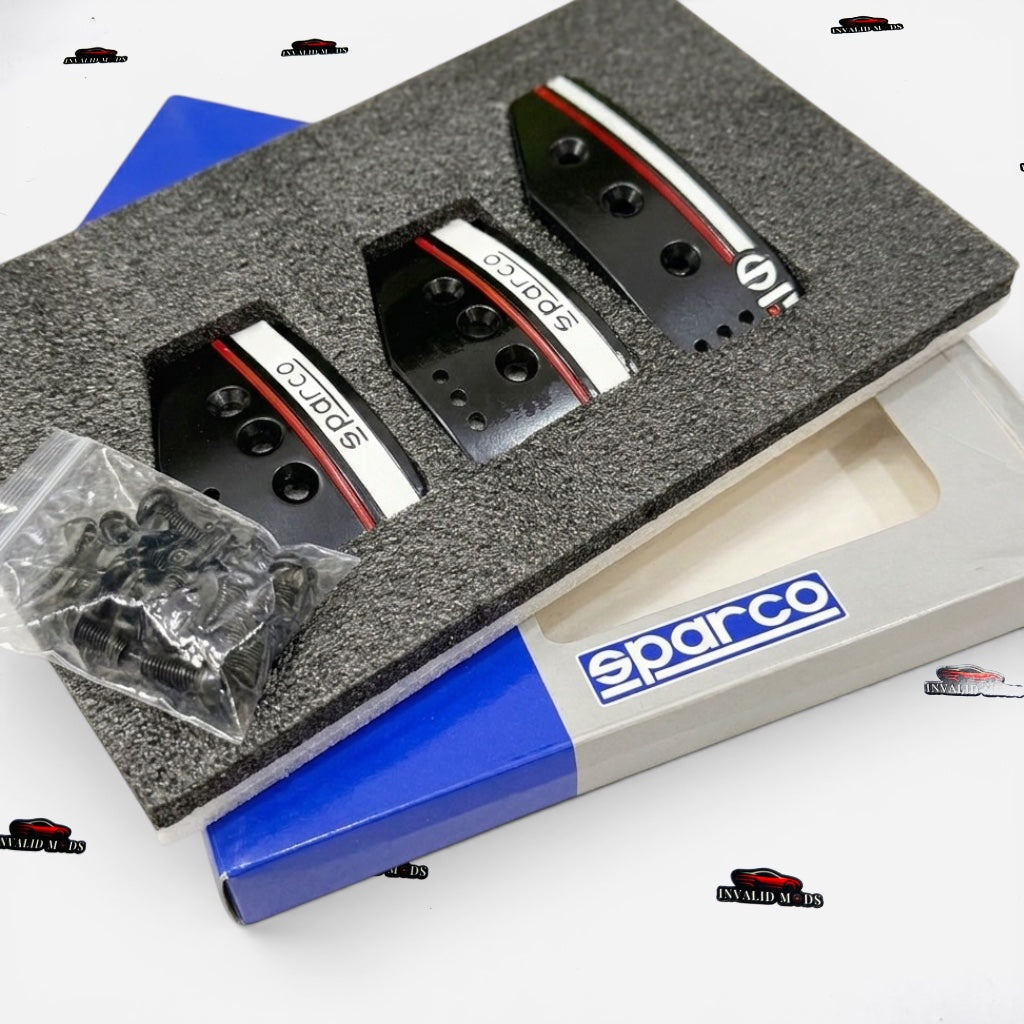 Sparco Pedal Kit for Manual Cars | Universal Racing Pedals