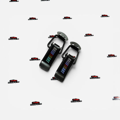 Universal Bumper Quick Release Clips | Premium Aluminium Fasteners in Multiple Colors