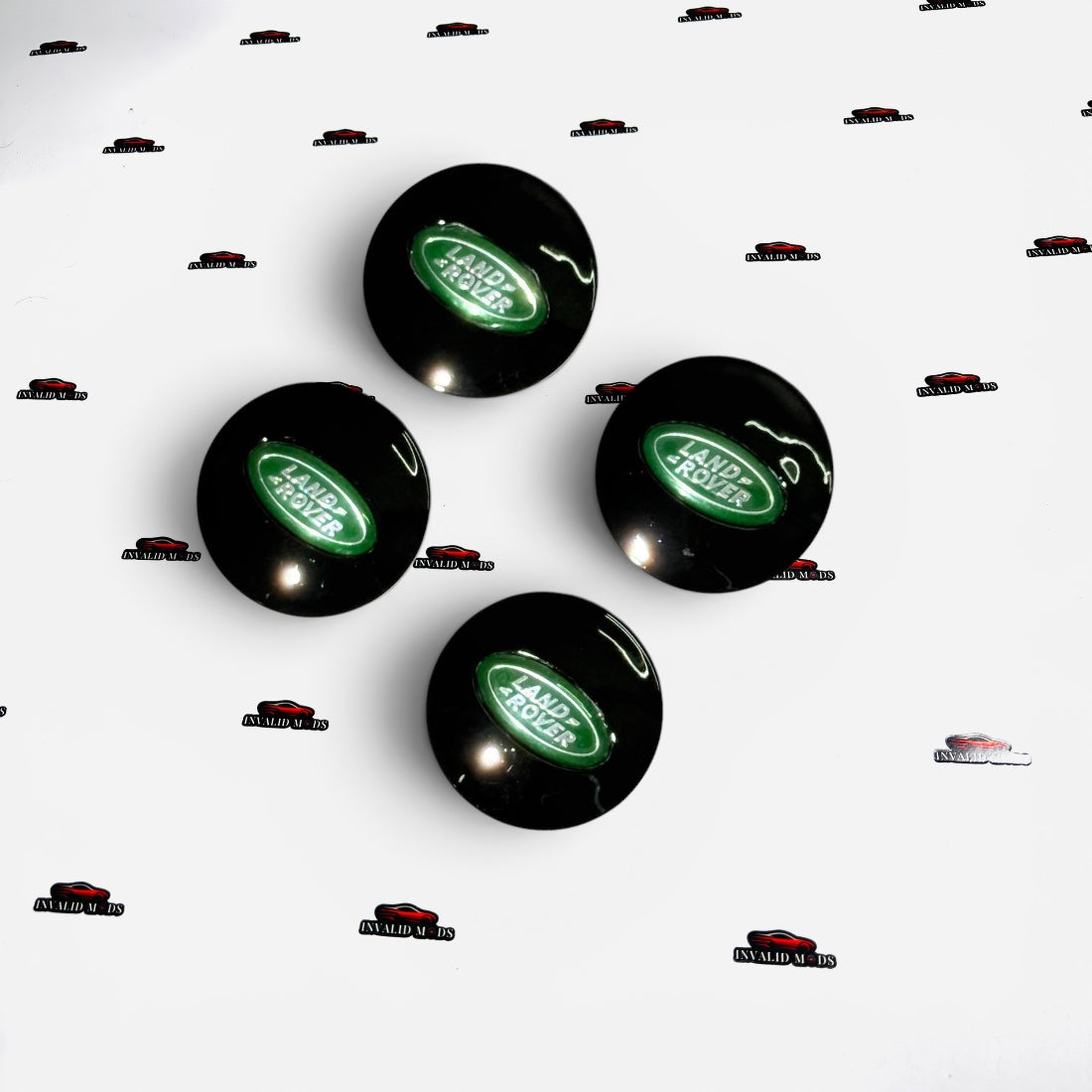 Land Rover Wheel Caps Set of 4 | Compatible with Range Rover & Land Rover | Premium OEM-Style