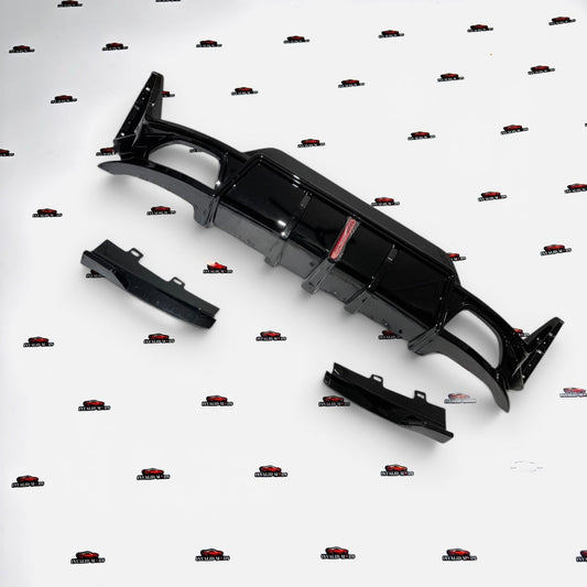 BMW 3 Series G20 LCI Rear Diffuser with Canards | Sporty Rear Bumper Upgrade