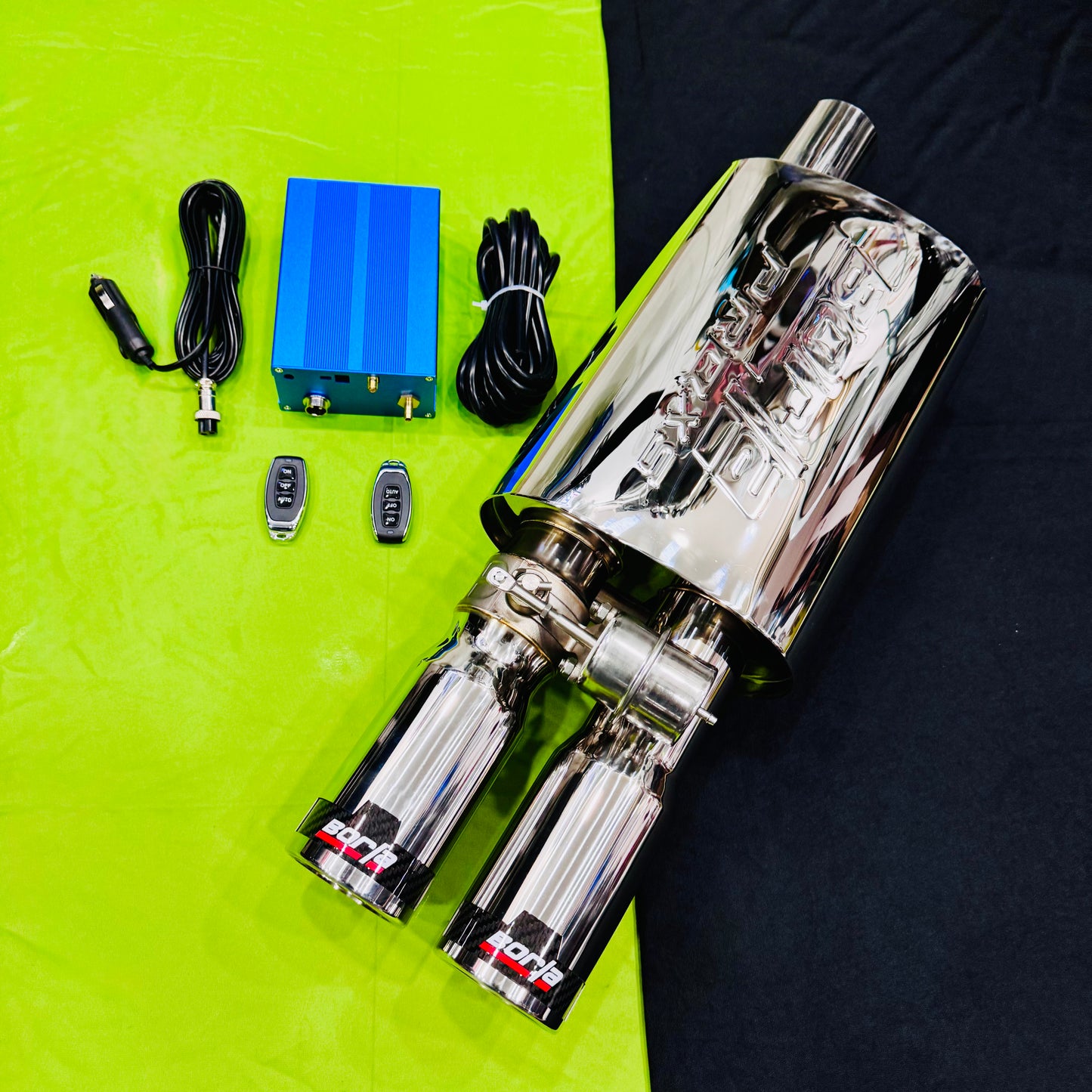 Borla Dual Tip Valvetronic Exhaust (Carbon)