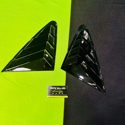 Volkswagen Virtus / Skoda Slavia Window Louvers | ABS Quality