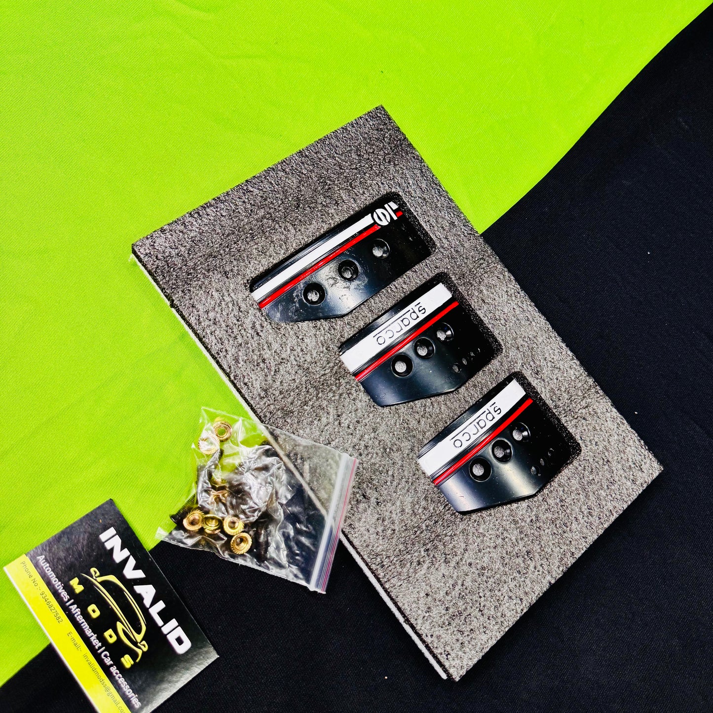 Sparco Pedal Kit for Manual Cars (Universal)