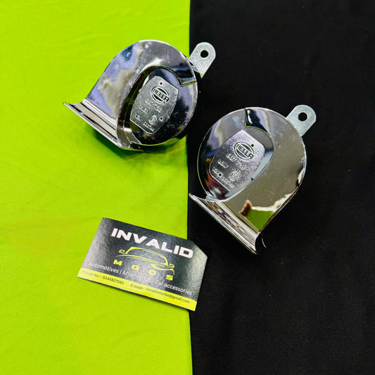 Hella Chrome Trumpet Horn Set
