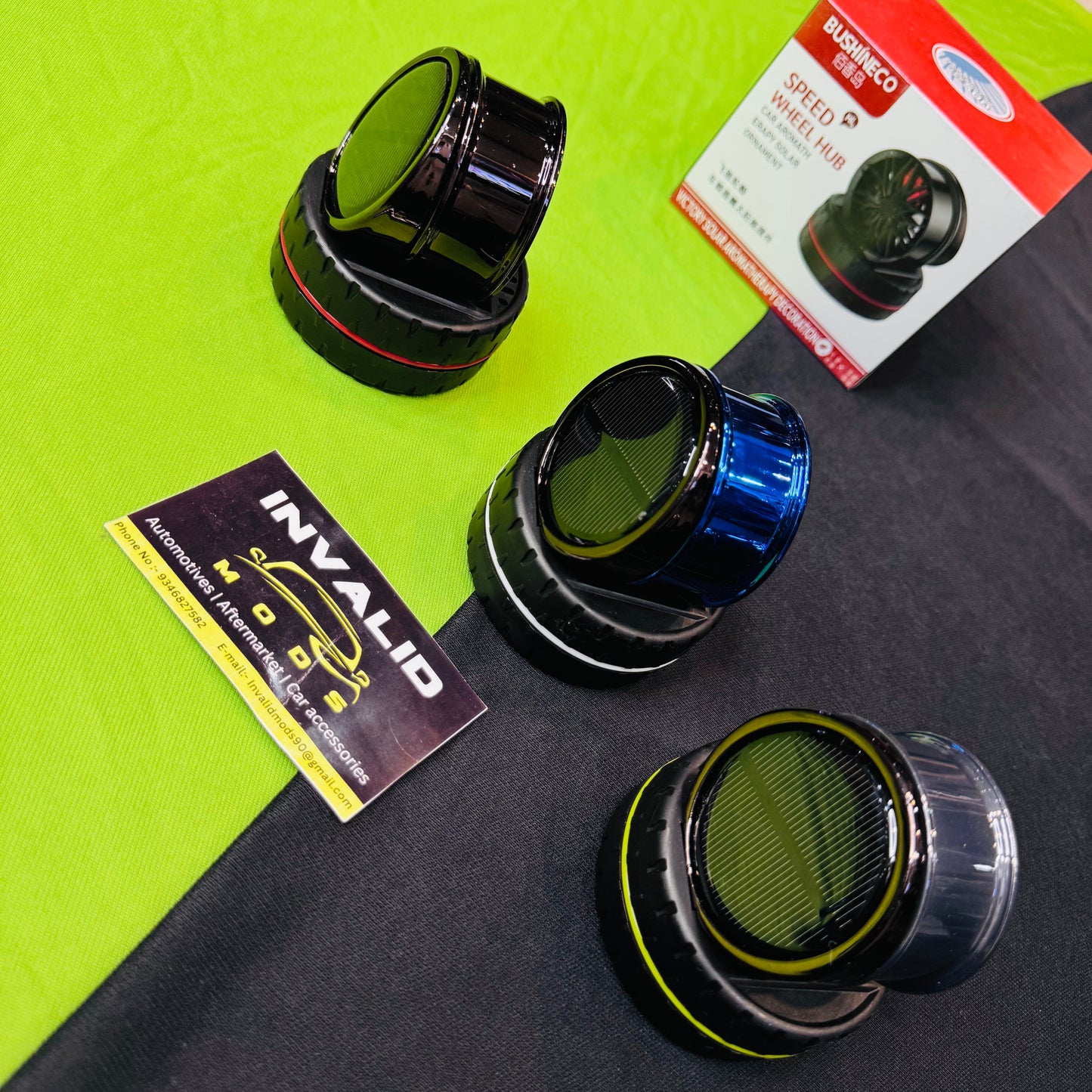 Solar Alloy Wheel Air Freshener