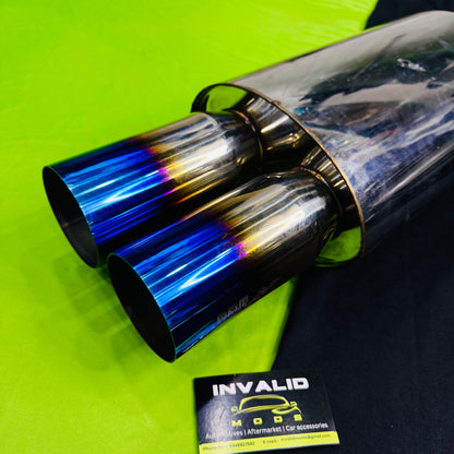 HKS Dual Tip Free Flow Exhaust