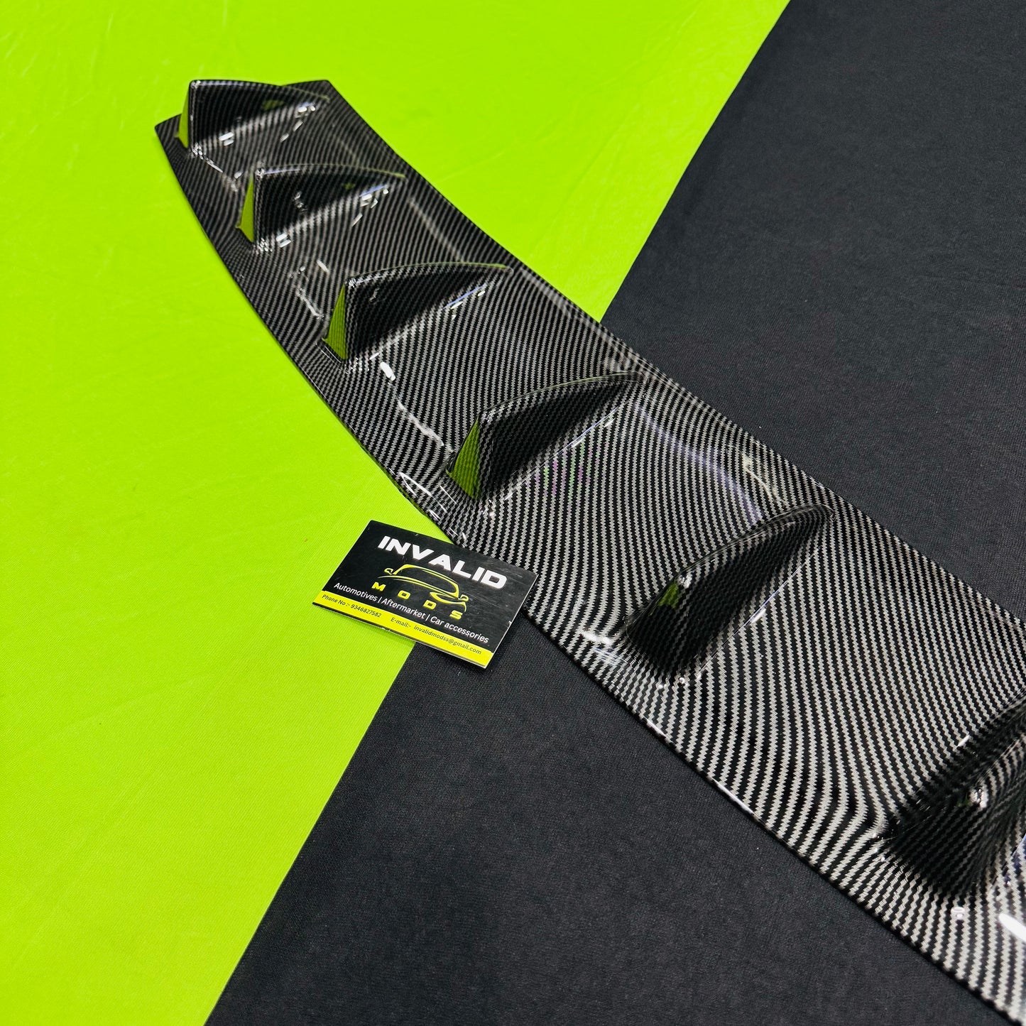 Volkswagen Virtus / Skoda Slavia 7 Fin Diffuser | Rare Diffuser