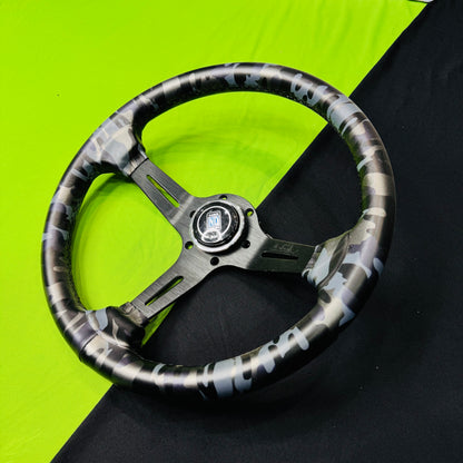NARDI PVC 14 Inch Carbon Edition Universal Steering Wheel