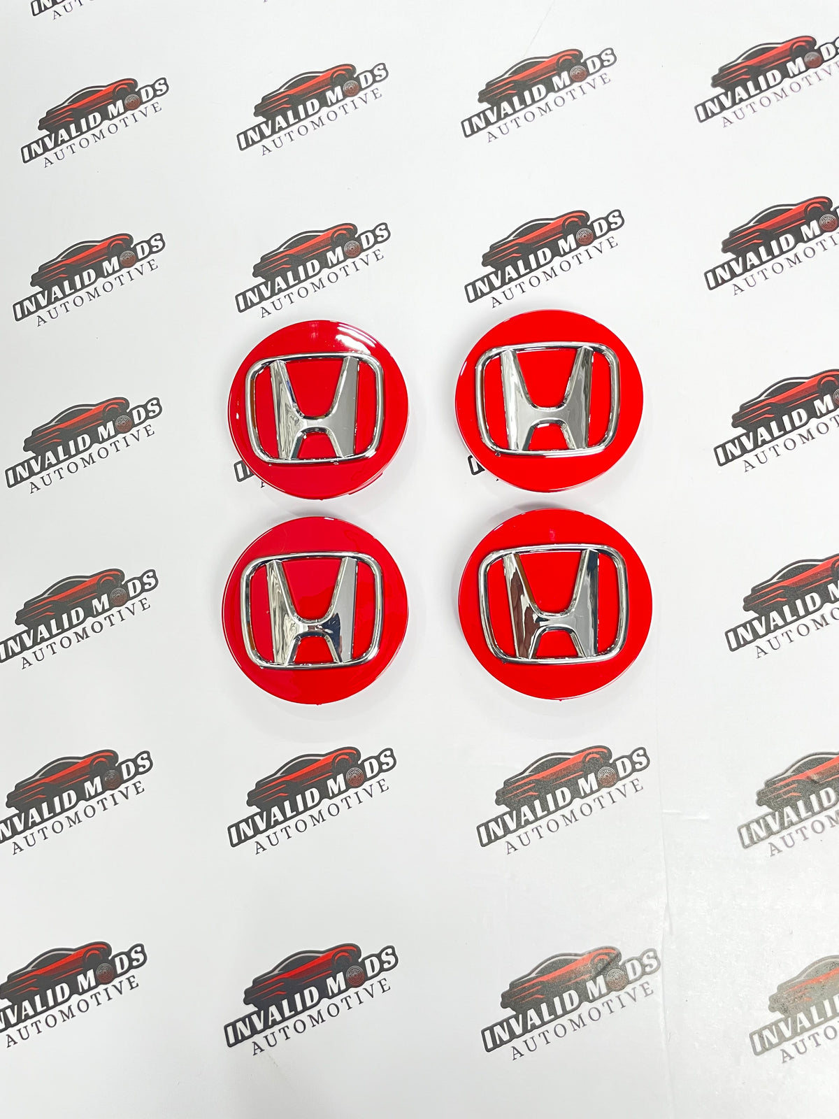 Honda Wheel Center Caps Set of 4 | Outer Diameter 69 mm