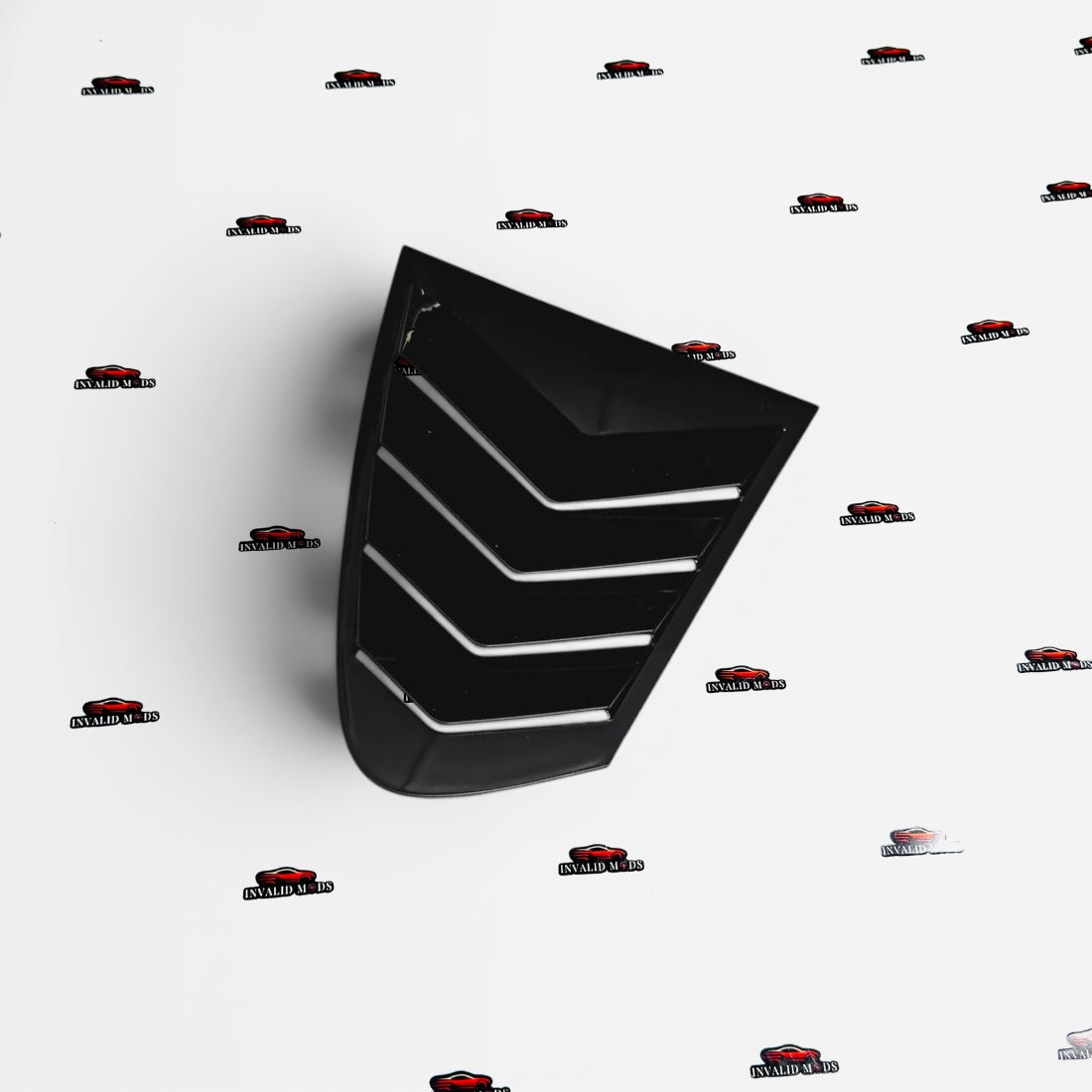 BMW 5 Series F10 Side Window Louvers | Gloss Black Rear Quarter Window Covers