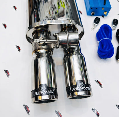 Remus Dual Tip Valvetronic Exhaust (Carbon)