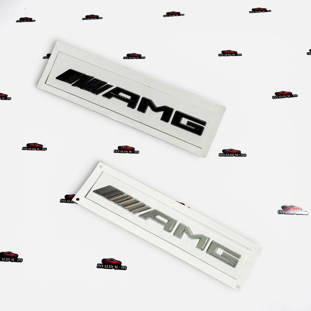Mercedes-AMG Rear Trunk Logo | OEM-Design Premium Finish Emblem