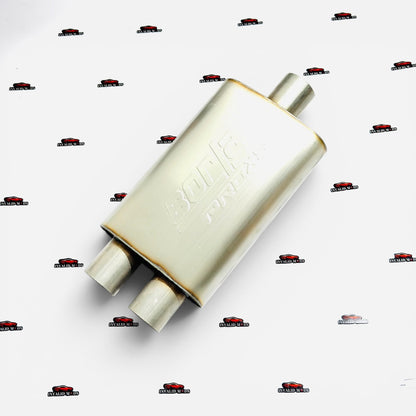Borla ProXS Dual Exit Resonator | Stainless Steel