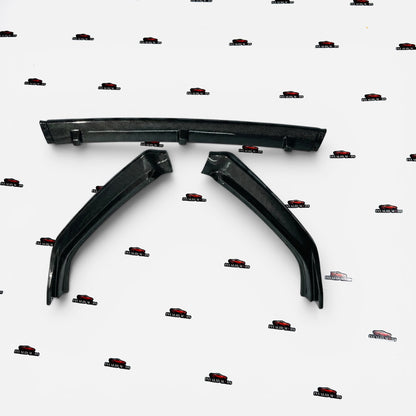Volkswagen Golf 6 GTI 3-Piece Front Splitter | Black & Carbon Sport Lip Kit