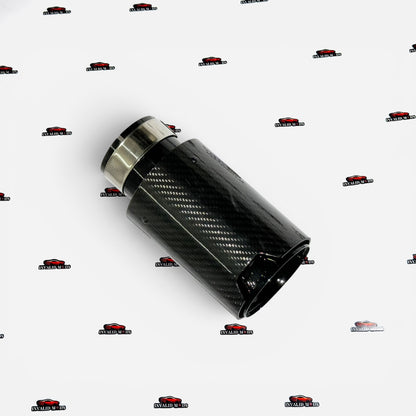 M Performance Style Single Exhaust Tip | Carbon Finish