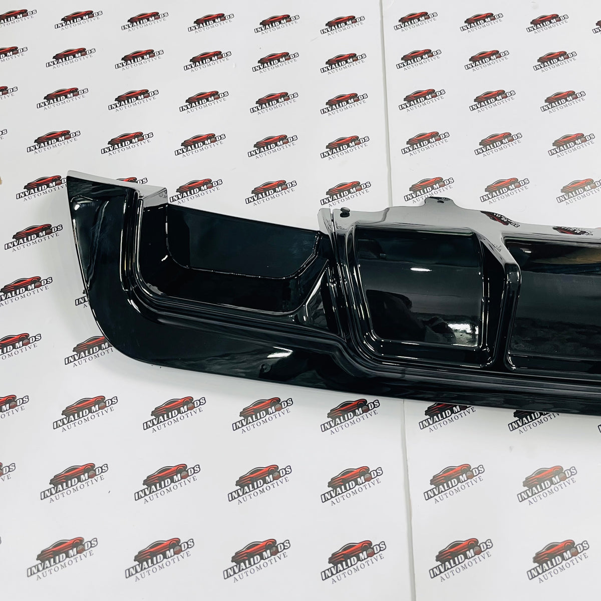 BMW E60 5 Series Rear Diffuser with F1-Style LED Light | Sporty ABS Upgrade